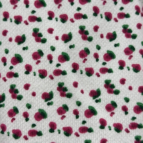 Something Navy Mya White Pink Floral Pleated Skort with Pockets Size Small - Picture 3 of 8